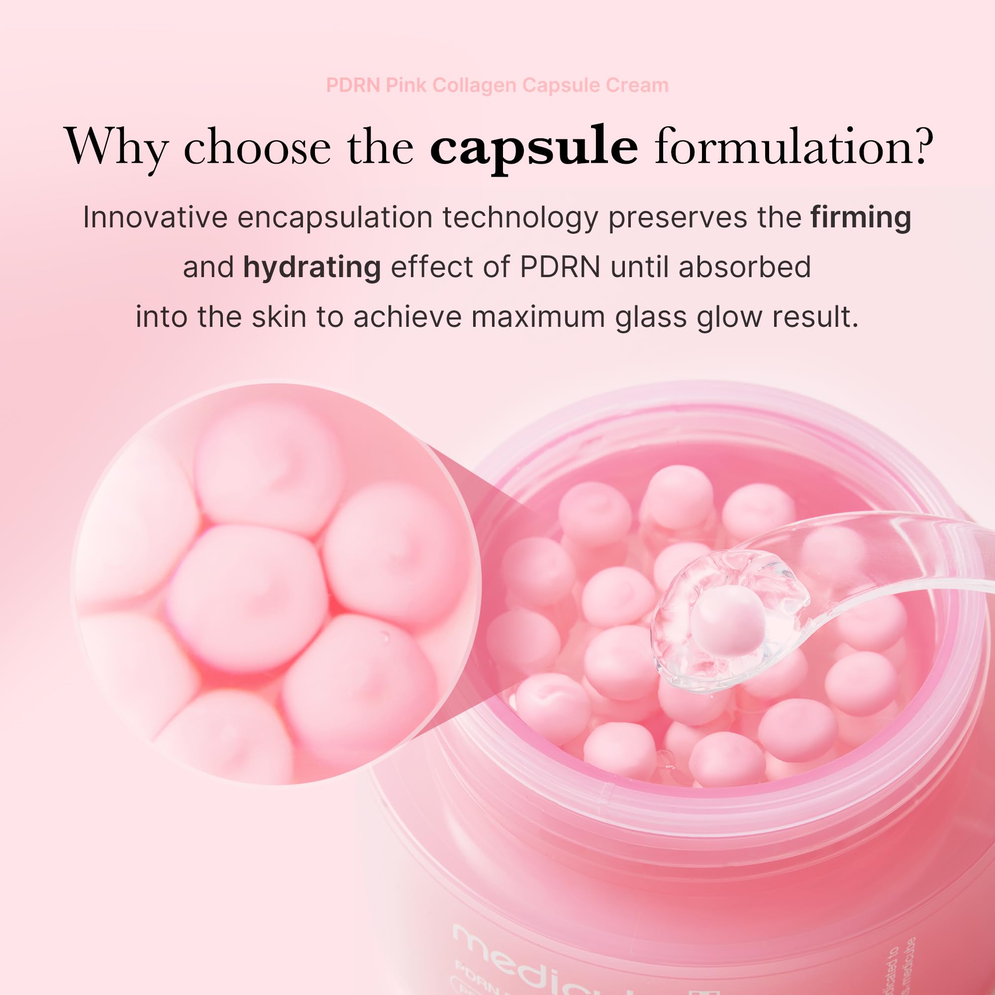 medicube Capsule Cream with Deep Vitamin C | Liposome Vitamin C Golden Capsule for Radiance & Firm-Looking Skin | Hydrating Glow Gel Texture | Korean Skincare, 1.94 oz