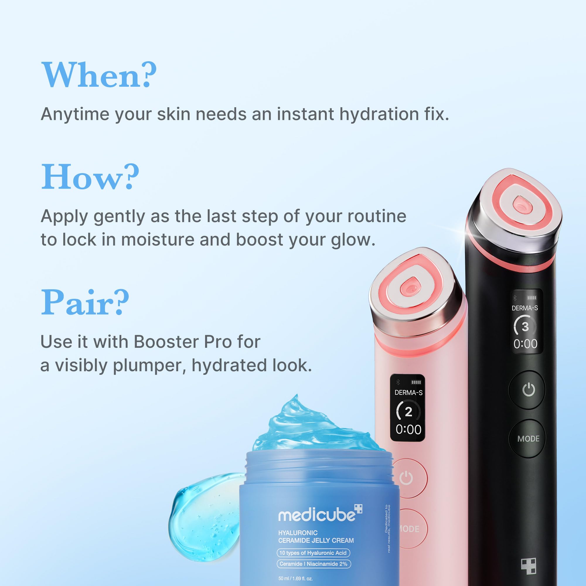 medicube Jelly Cream with Collagen, Niacinamide | Freeze-Dried Hydrolyzed Collagen for Skin Barrier Hydration & 24H Glow | Plumper, Firmer looking skin | 3.71 fl.oz