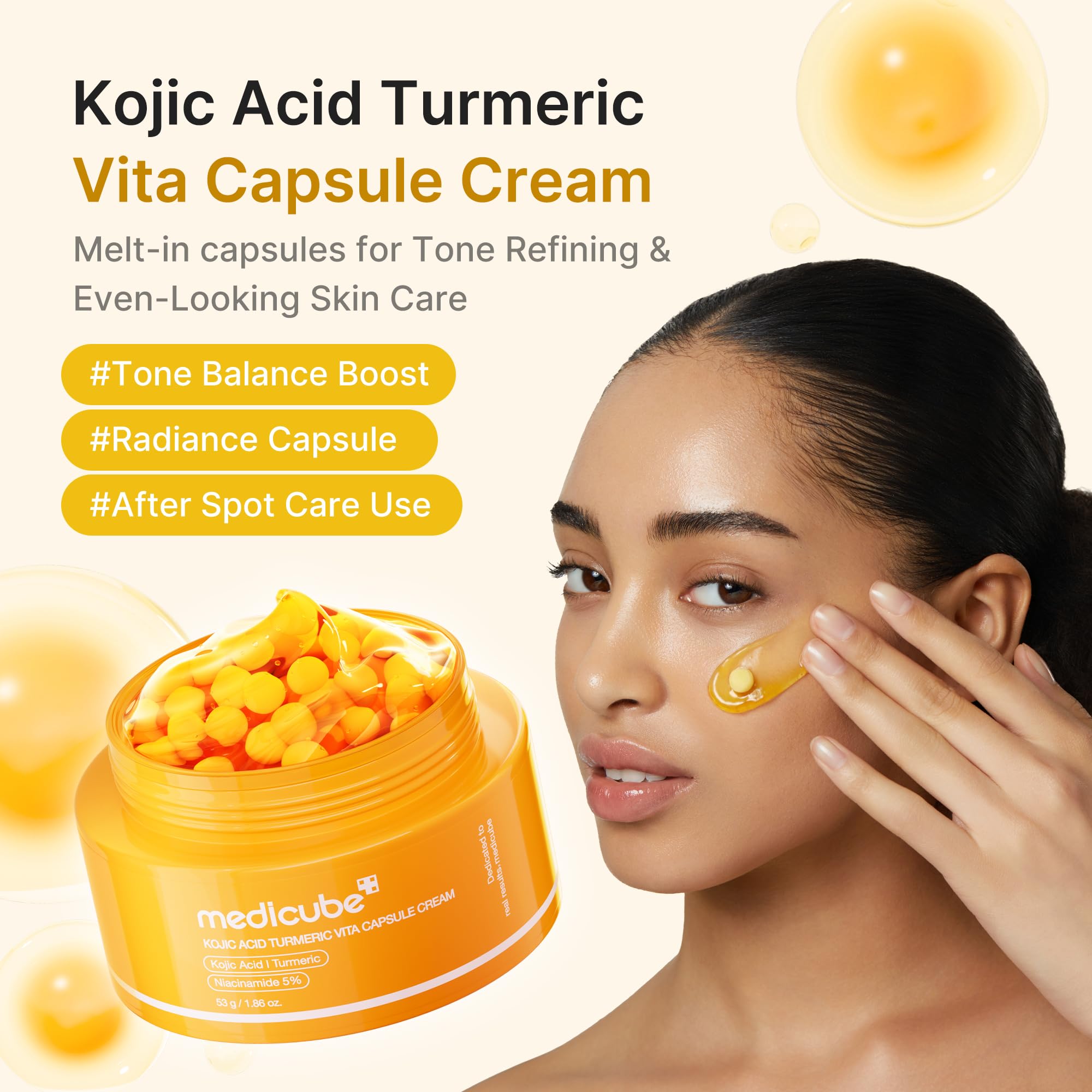 Medicube Vitamin C Capsule Cream (1.94 oz) - Korean skincare moisturizer (image 15)