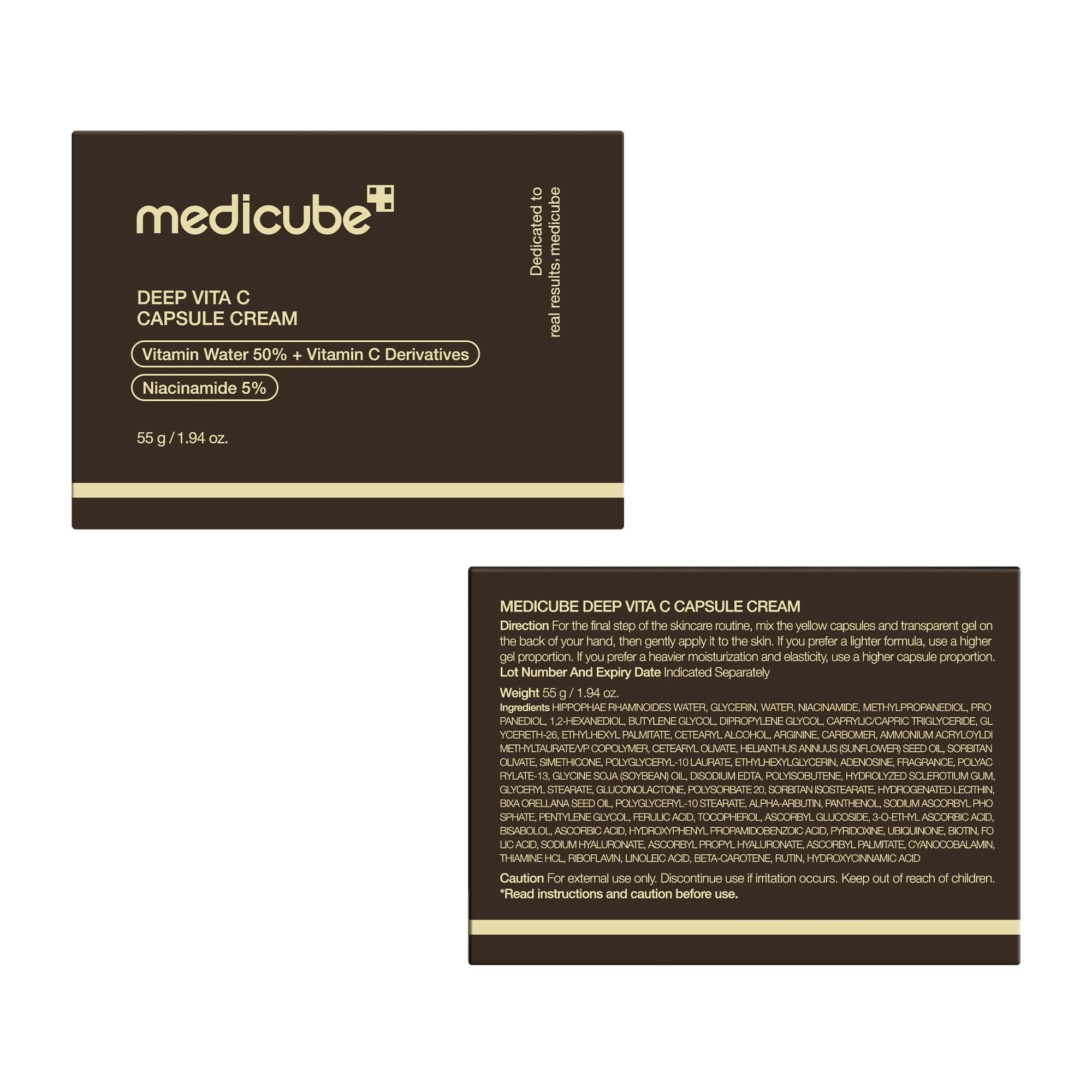 Medicube Vitamin C Capsule Cream (1.94 oz) - Korean skincare moisturizer (image 13)