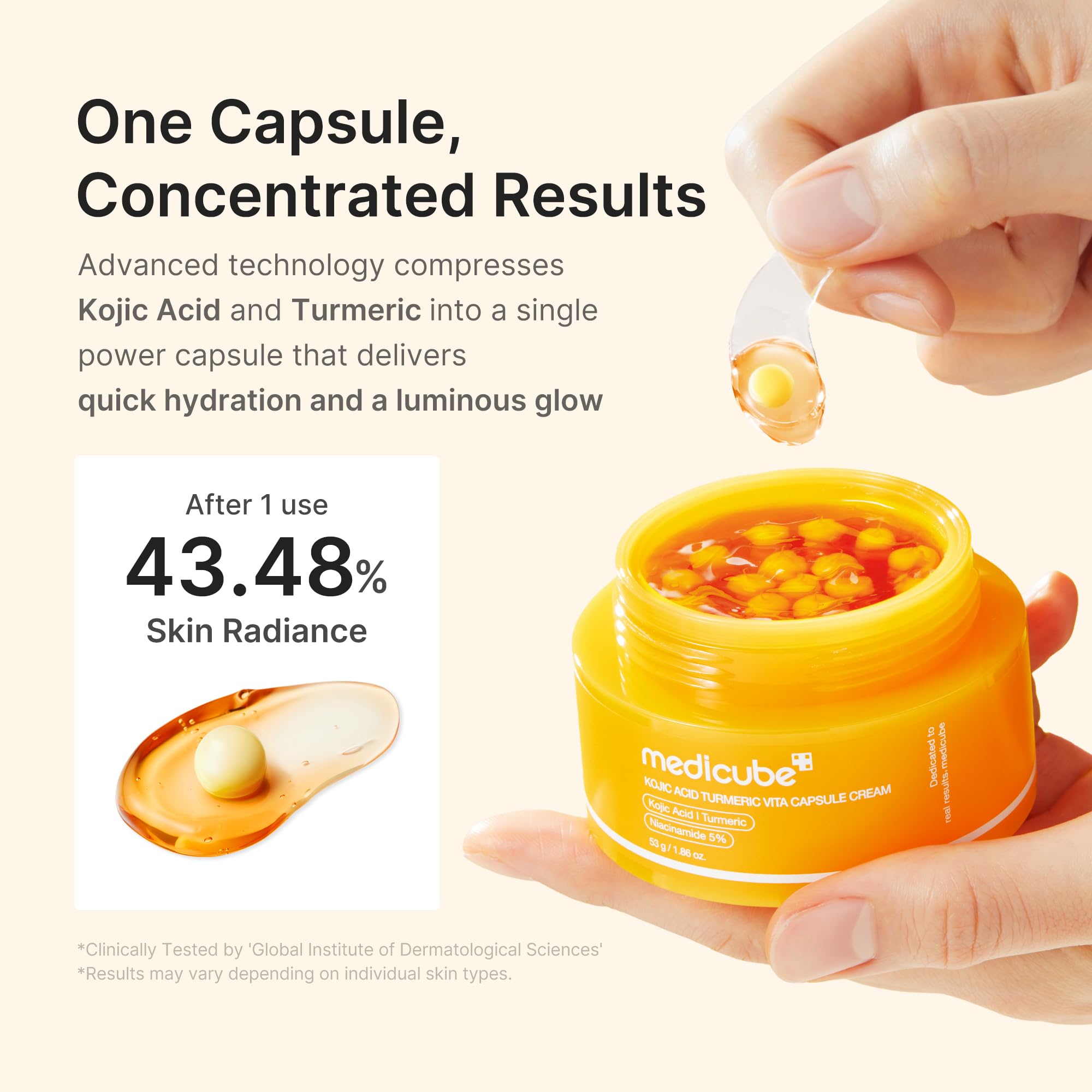 Medicube Vitamin C Capsule Cream (1.94 oz) - Korean skincare moisturizer (image 19)